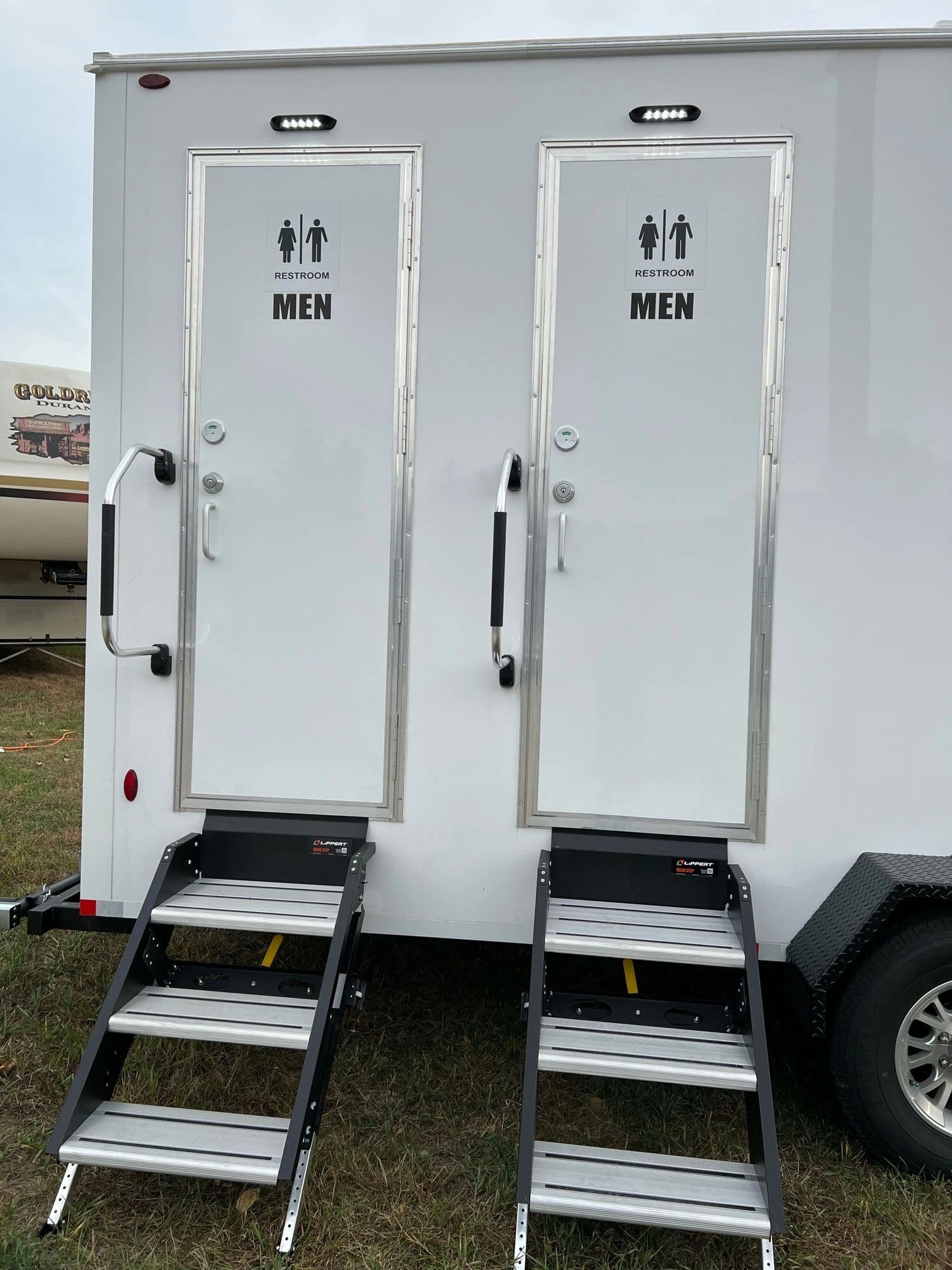 Posh Potties Restroom Trailer Rentals
